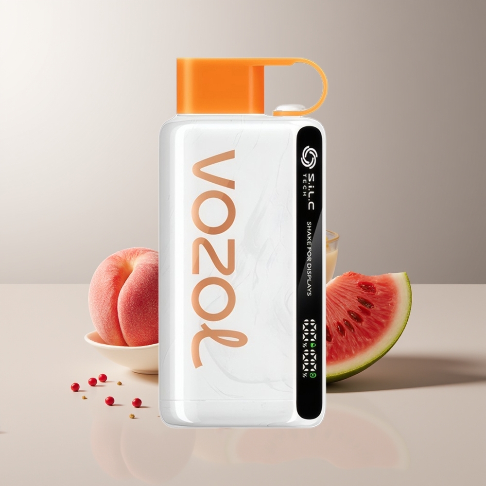VOZOL STAR 9000/12000 Persikų Mango Vandynių Vienkartinės Elektroninės Cigaretės Shake for Display S.i.L.C TECH 650mAh Battery