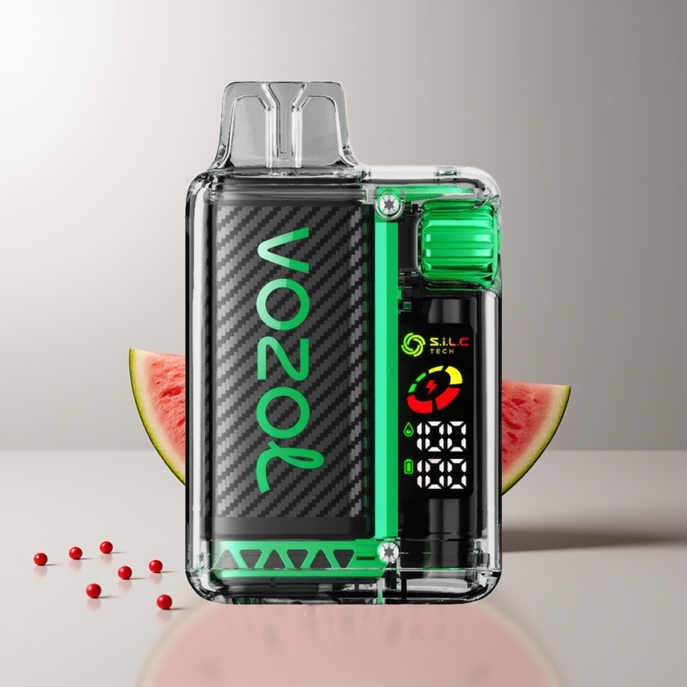 VOZOL Vista 20000 Pūkų Vienkartinės Elektroninės Cigaretės Arbūzas Kramtomoji Guma 650mAh 2% MCU