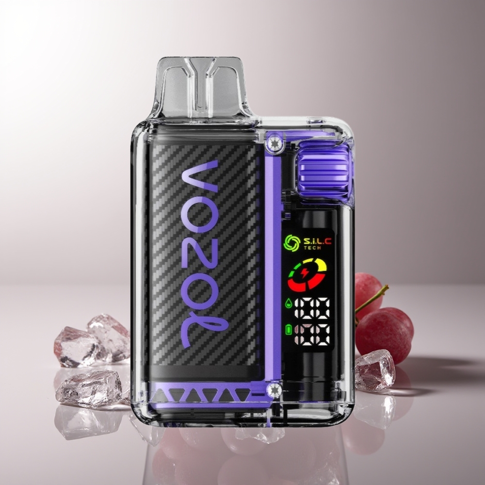 VOZOL Vista 20000 Pūkų Vienkartinės Elektroninės Cigaretės Vynuogių Ledas 650mAh 2% MTL