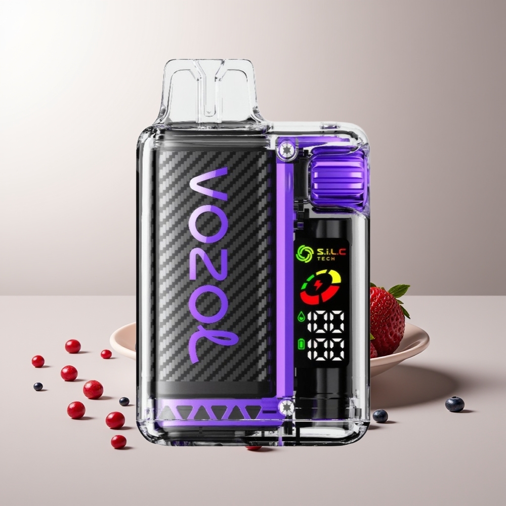 VOZOL Vista 20000 Pūkų Įkraunama baterija 650mAh Nikotino stiprumas 2% Mišrios Uogos