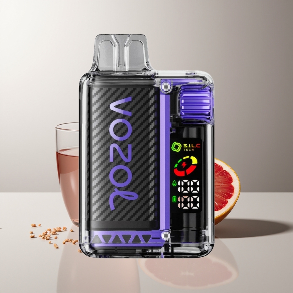 VOZOL Vista 20000 Pūkšt. Batų Gelsvė Greipfrutas 650mAh 2% MCU