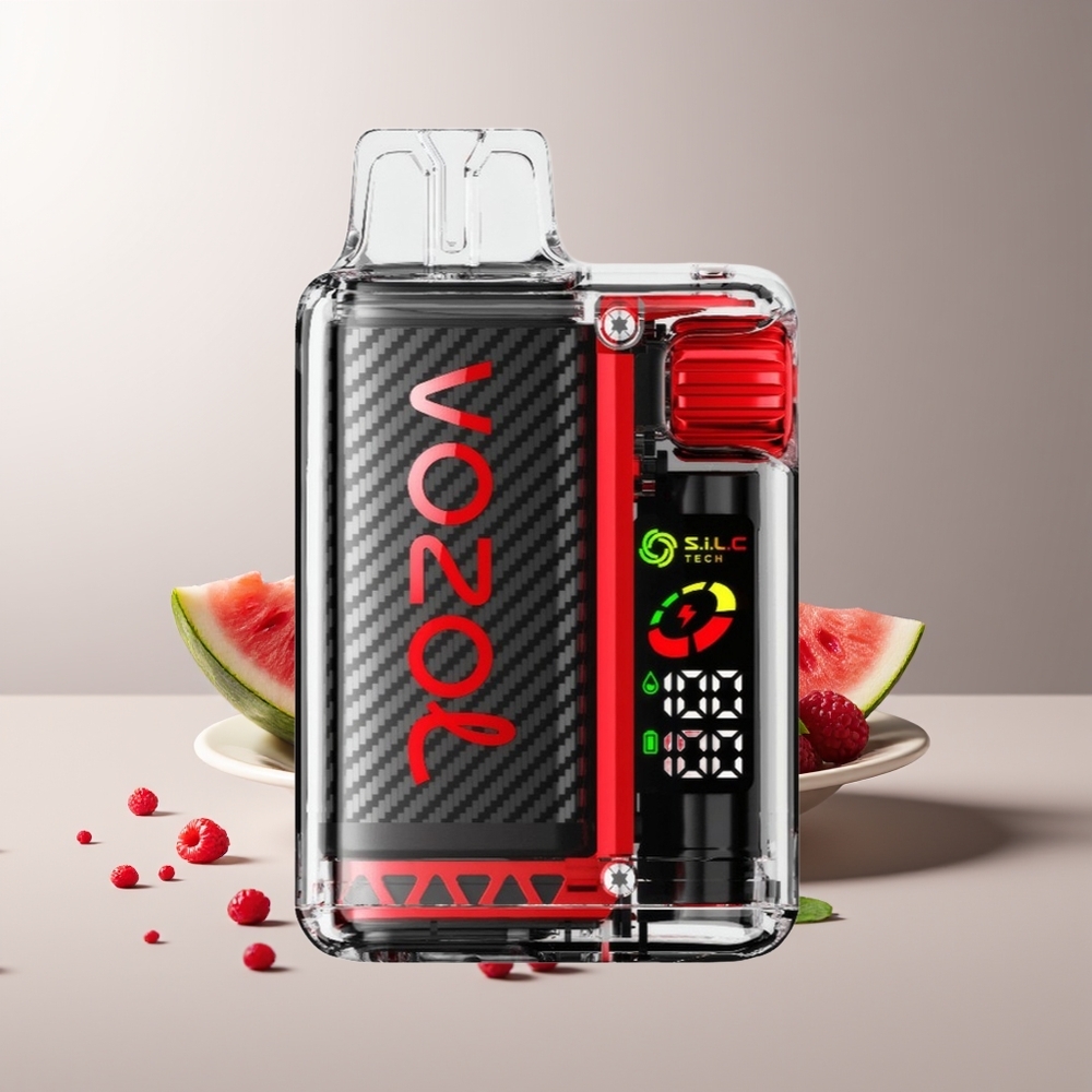 VOZOL Vista 20000 Puffs Aviečių Arbūzas Pakartotinai Naudojamas Įkraunamas 650mAh 2% MTL