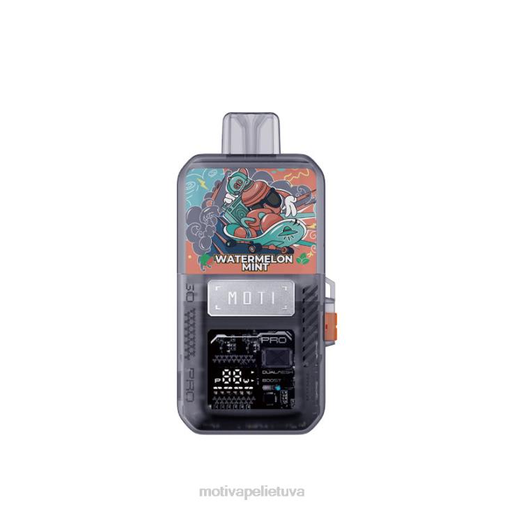 MOTI Vape Flavors T06678 | MOTI Go Pro vienkartinė dėžutė+prietaisas arbūzų mėtų