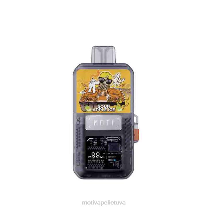 MOTI Vape Kit Lietuva T06679 | MOTI Go Pro vienkartinė dėžutė+prietaisas uogų citrina