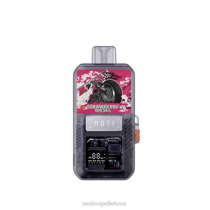 MOTI Vape Kit Lietuva T06679 | MOTI Go Pro vienkartinė dėžutė+prietaisas uogų citrina