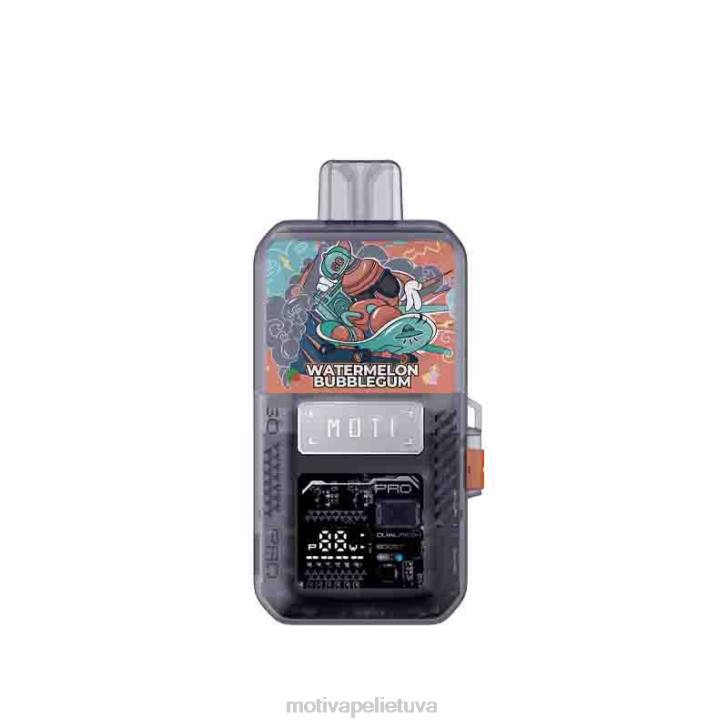 MOTI Vape Kit Lietuva T06679 | MOTI Go Pro vienkartinė dėžutė+prietaisas uogų citrina