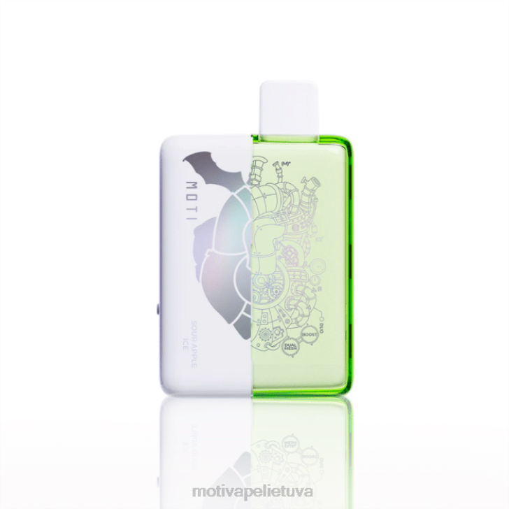 MOTI Vape Charging Lietuva T06667 | MOTI Duo 9000 vienkartinių garų (5%, 9000 įkvėpimų) vynuogių ledas