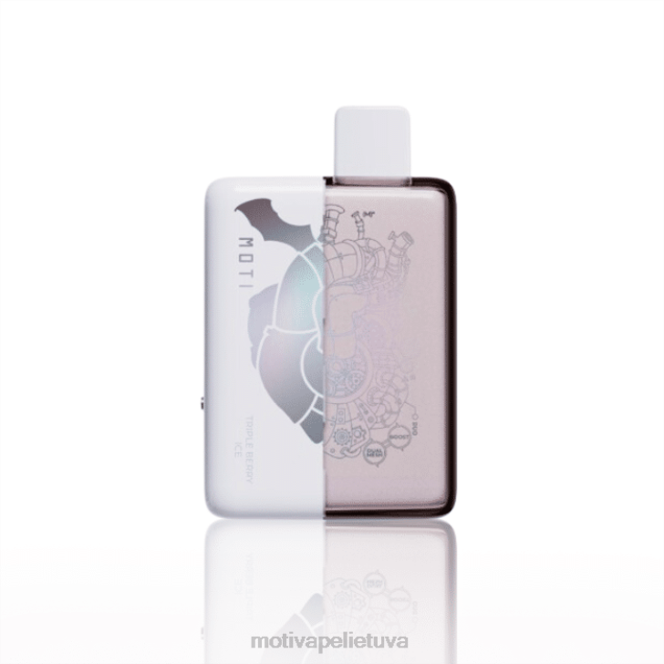 MOTI Vape Refill Lietuva T06665 | MOTI Duo 9000 vienkartinių garų (5%, 9000 įkvėpimų) rūgštus obuolių ledas