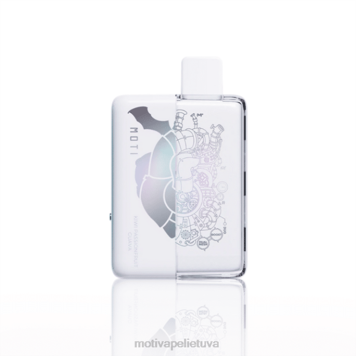 MOTI Vape Refill Lietuva T06665 | MOTI Duo 9000 vienkartinių garų (5%, 9000 įkvėpimų) rūgštus obuolių ledas