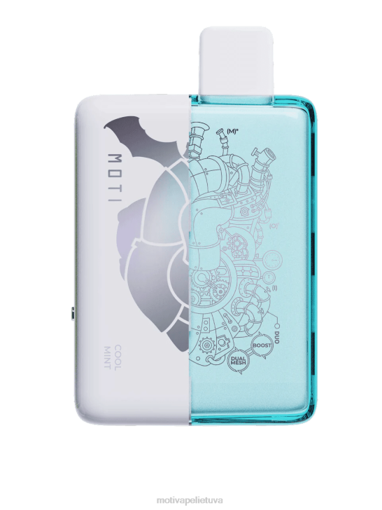 MOTI Vape Refill Lietuva T06665 | MOTI Duo 9000 vienkartinių garų (5%, 9000 įkvėpimų) rūgštus obuolių ledas