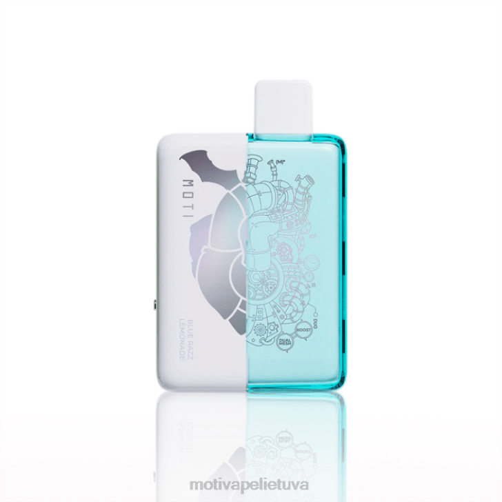 MOTI Vape Refill Lietuva T06665 | MOTI Duo 9000 vienkartinių garų (5%, 9000 įkvėpimų) rūgštus obuolių ledas