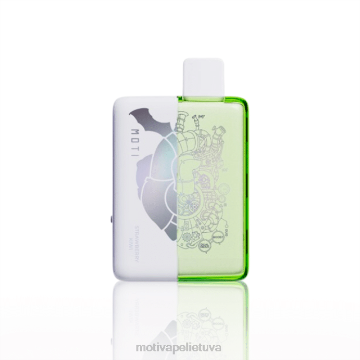 MOTI Vape Refill Lietuva T06665 | MOTI Duo 9000 vienkartinių garų (5%, 9000 įkvėpimų) rūgštus obuolių ledas