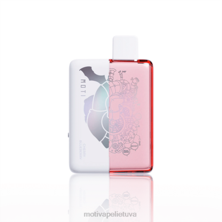 MOTI Vape Refill Lietuva T06665 | MOTI Duo 9000 vienkartinių garų (5%, 9000 įkvėpimų) rūgštus obuolių ledas