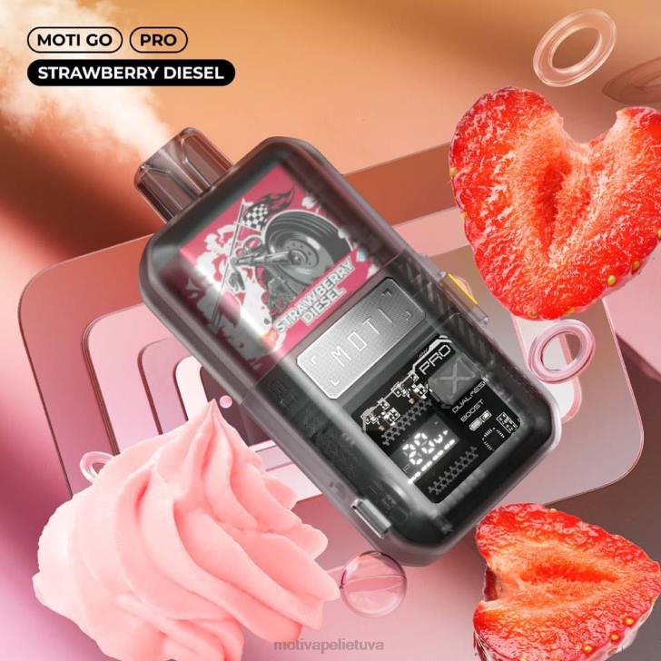 MOTI Vape Price T06616 | MOTI Go Pro vienkartiniai garai (5%, 12000 išpūtimų) šviežių mėtų