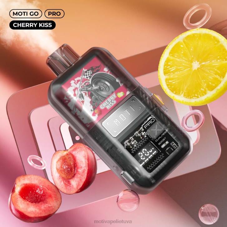 MOTI Vape Price T06616 | MOTI Go Pro vienkartiniai garai (5%, 12000 išpūtimų) šviežių mėtų
