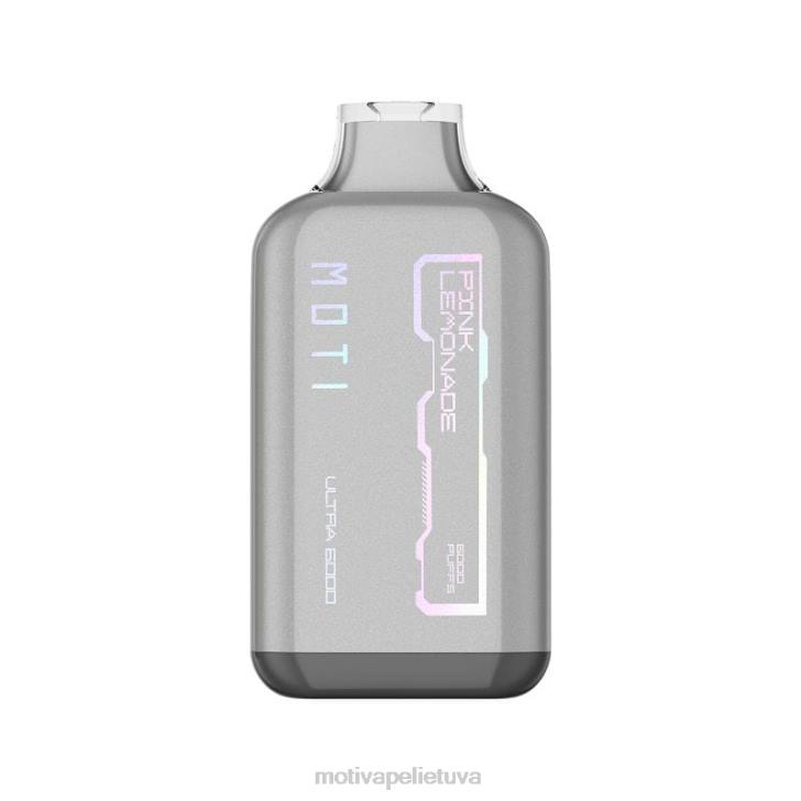 MOTI Vape Charging Lietuva T06627 | MOTI Ultra vienkartiniai garai (5%, 6000 įkvėpimų) mėlynas razz ledas