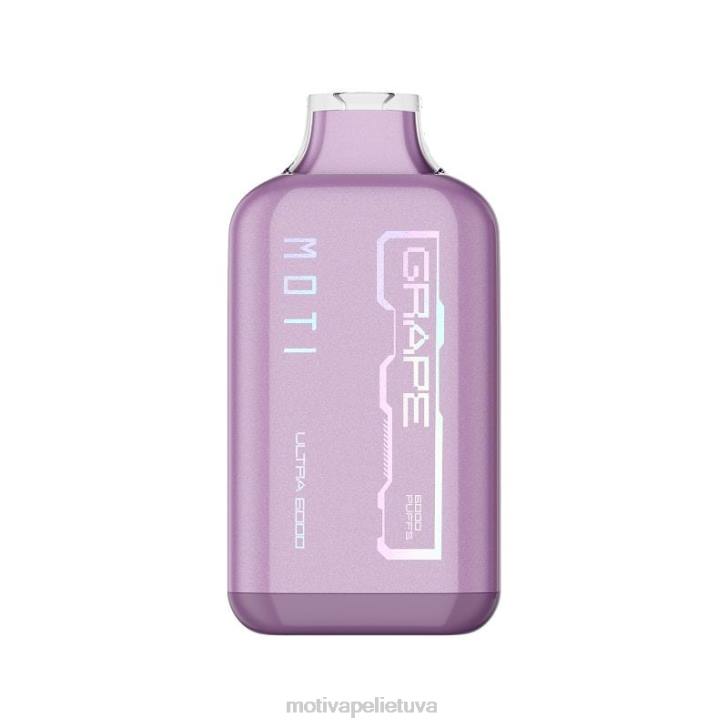 MOTI Vape Charging Lietuva T06627 | MOTI Ultra vienkartiniai garai (5%, 6000 įkvėpimų) mėlynas razz ledas