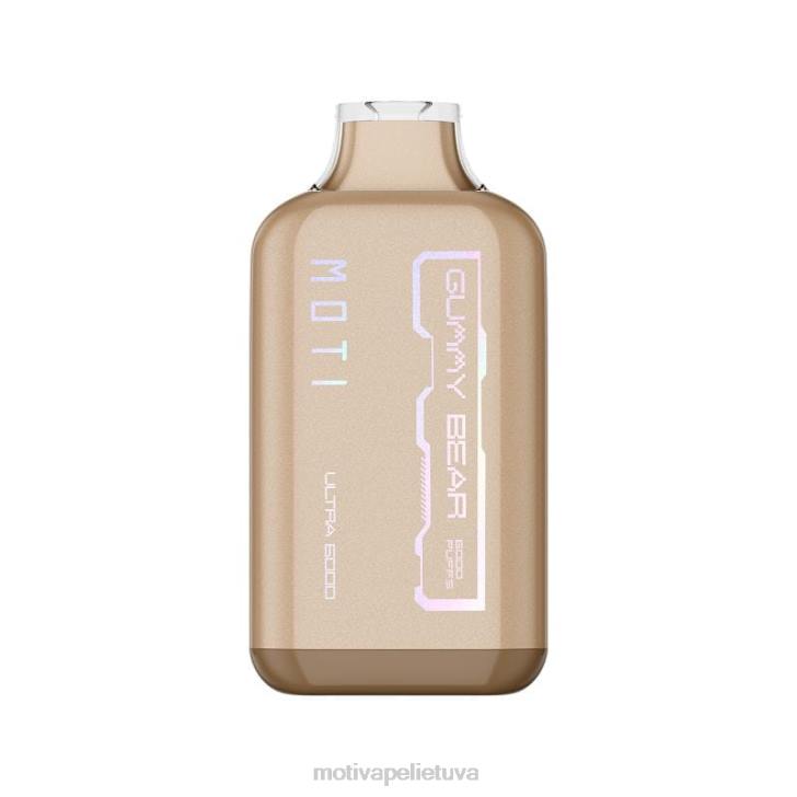 MOTI Vape Charging Lietuva T06627 | MOTI Ultra vienkartiniai garai (5%, 6000 įkvėpimų) mėlynas razz ledas